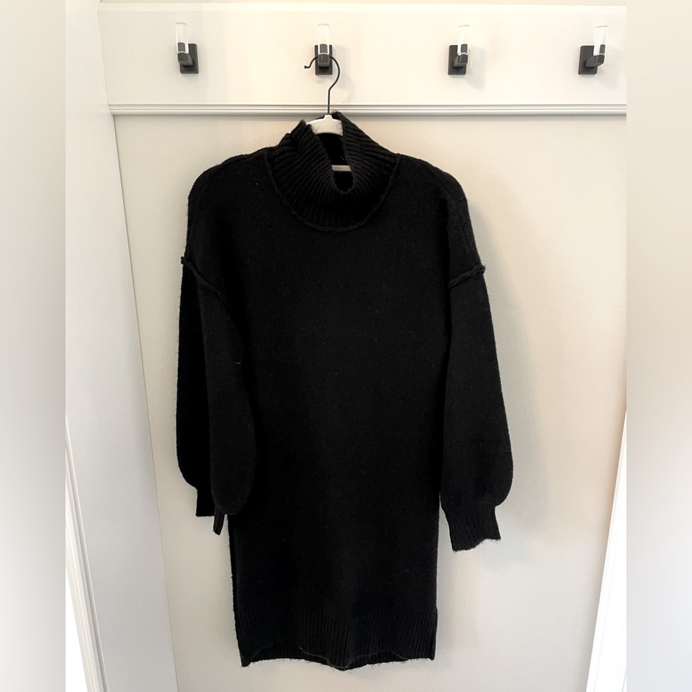 Fashion union black sweater dress